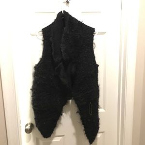 Anthropologie Faux Fur Vest